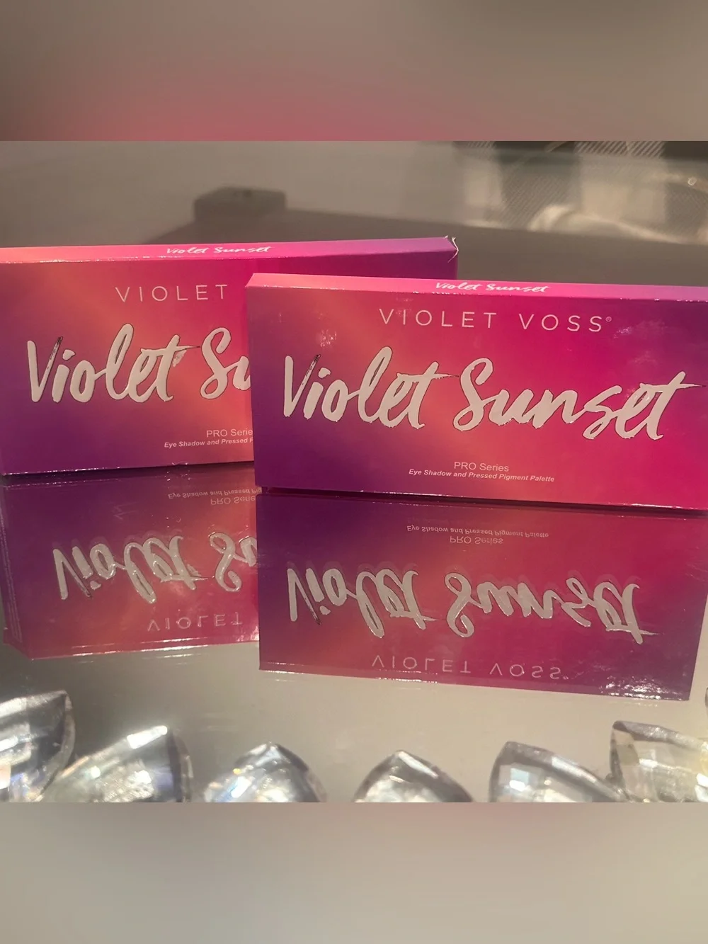 Violet Voss Sunset Glow Eyeshadow Palette - 10 Color Pressed Pigment PRO Series